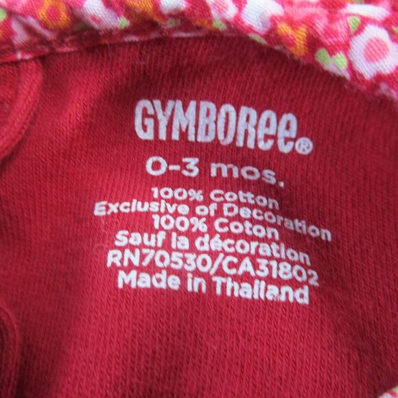 Baby Girl Clothes Lot 4pc Romper Dress Bodysuit Outfits Size 0-3M Mixed Colors - Picture 10 of 10